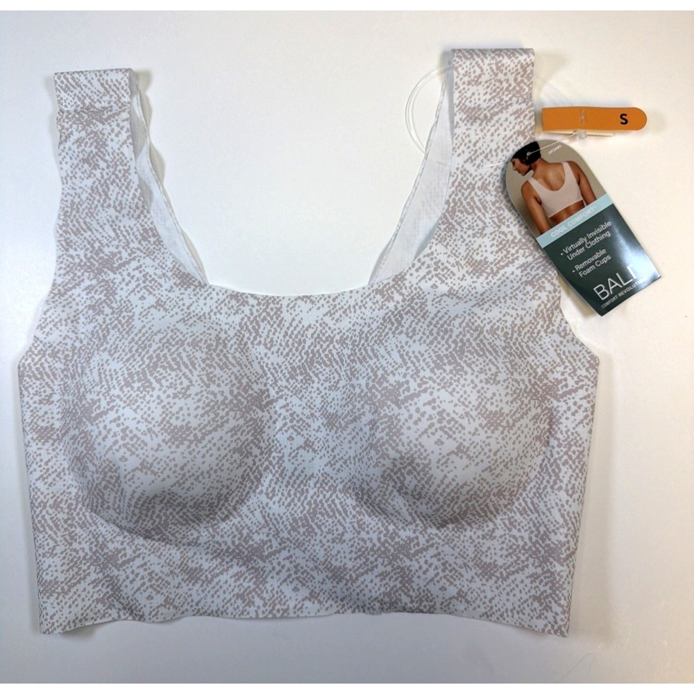 Bali Comfort Revolution Easylite Wirefree Bra New Small DF3491 Pullover Womens